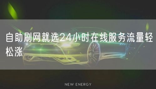 自助刷网就选24小时在线服务流量轻松涨